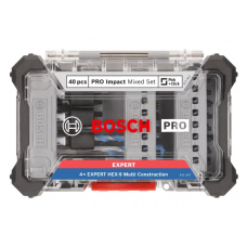 BOSCH Set mixt de 40 de accesorii pentru insurubar..