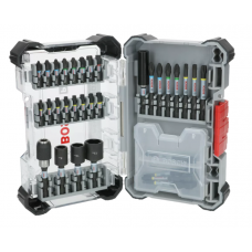 BOSCH Set de 31 biti si accesorii pentru insurubare PRO Impact, prindere hexagon 1/4"