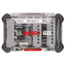 BOSCH Set de 50 biti si accesorii pentru insurubar..