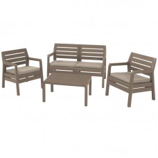 KETER. Set mobilier gradina cappuccino Delano