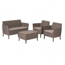 KETER. Set mobilier gradina cappuccino Salemo