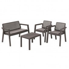 KETER. Set mobilier gradina graphite Emily Patio