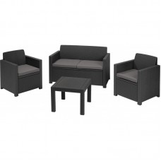 KETER. Set mobilier gradina graphite Alabama