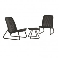 KETER. Set mobilier gradina antracit Rio Patio