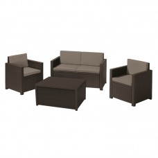 KETER. Set mobilier gradina maro Monaco