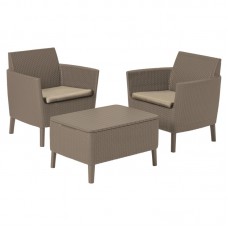 KETER. Set mobilier pentru balcon cappuccino Salemo