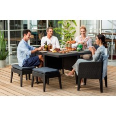 Set de gradina Columbia 7 piese CURVER Set de gradina Columbia 7 piese CURVER