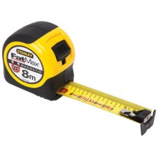 Ruleta Magnetica STANLEY FATMAX Blade Armor 8m x 3.. Ruleta Magnetica STANLEY FATMAX Blade Armor 8m x 3..