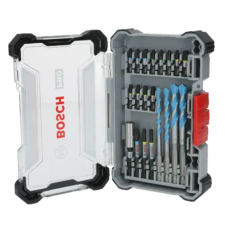 BOSCH Set mixt de 20 de accesorii pentru insurubare si gaurire Multi Construction PRO Impact, prindere hexagon 1/4"
