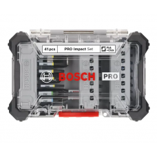 BOSCH Set de 41 biti si accesorii pentru insurubar..