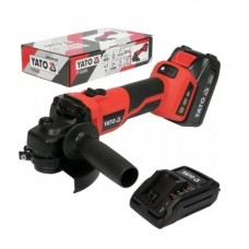 YATO Polizor unghiular 125mm cu acumulator Li-Ion 18V 2x4Ah, motor fara perii YATO Polizor unghiular 125mm cu acumulator Li-Ion 18V 2x4Ah, motor fara perii