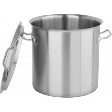 YATO GASTRO Oala inalta cu capac 28X28cm, 17L..