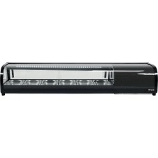 YATO GASTRO Vitrina frigorifica 6 x 1/3 GN 153 x 42 x 26.5