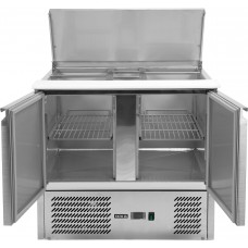 YATO GASTRO Masa refrigerata cu 2 usi, 240L, 900x7..