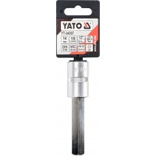 YATO Bit hex cu adaptor 1/2 14x100 mm