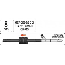 Set 16 extractoare pentru bujii rupte prindere 3/8..