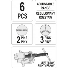  Yato Set de separatoare manuale pentru etrier fra..