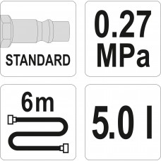 Yato Aparat de schimbat lichid frana capacitate 5 ..