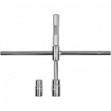 YATO Cheie tubulara in cruce pentru roti, dimensiune 17-19-21-23 mm, prindere patrat 1/2"