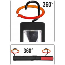 YATO Lampa LED cu acumulator Li-Ion 3.7V, 250 lm..