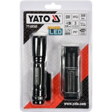 Yato Lanterna metalica XPG3 CREE cu acumulator Li-..