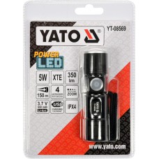  Yato Lanterna 5 W cu acumulator Li-ion 650 mAh 35..