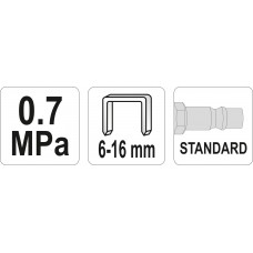  Yato Capsator pneumatic,aer pentru batut capse in..