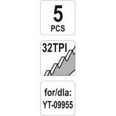  Yato Lama 32 TPI pentru fierastrau pneumatic..