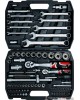Trusa chei tubulare cu antrenor 1/2",1/4" si chei combinate Yato 