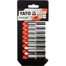 Set tubulare 1/4" 8 buc YATO