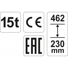 Cric hidraulic de 15 tone YATO..