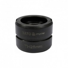 YATO Capete de presare pentru inele interschimbabile,TH 26mm compatibile cu YT-21735 YATO Capete de presare pentru inele interschimbabile,TH 26mm compatibile cu YT-21735