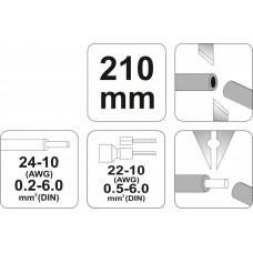 Yato Cleste declablator 0.5-6 mm si de sertizat 0...
