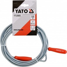 YATO Sarpe pentru desfundat tevi 5m/ 6x1.3 mm.. YATO Sarpe pentru desfundat tevi 5m/ 6x1.3 mm..