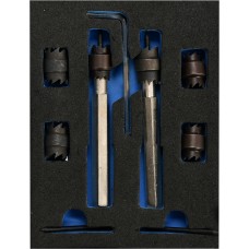 YATO Set alezaj pentru sudura in puncte, 9 piese