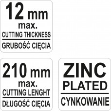 Yato Aparat de taiat parchet 12 x 210 mm..