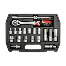 Trusa chei tubulare cu antrenor 1/2" Yato 