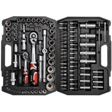Trusa chei tubulare cu antrenor 1/2",1/4" Yato 
