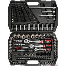 Trusa chei tubulare cu antrenor 1/2",3/8",1/4" Yato