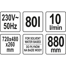 Masina pentru spalat piese dimensiuni 720 x 480 x ..
