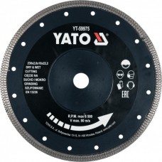  Yato Disc diamantat taiat gresie,faianta 230 x 22.2 x 2 mm