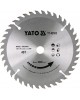 YATO Disc circular pentru lemn 170 x 16 x 2.2 T40