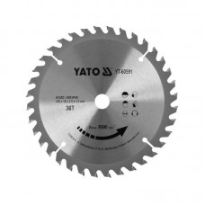 YATO Disc circular pentru lemn 165x36Tx16 mm compatibil cu YT-82810, YT-82811 YATO Disc circular pentru lemn 165x36Tx16 mm compatibil cu YT-82810, YT-82811