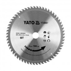YATO Disc circular pentru lemn 235X60TX25.4mm