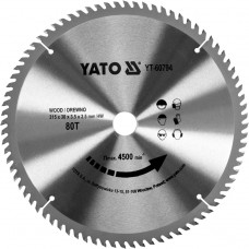 YATO Disc circular pentru lemn 315 x 30 x 3.5 T80 YATO Disc circular pentru lemn 315 x 30 x 3.5 T80