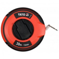 YATO Ruleta cu banda de otel 30m x 13mm YATO Ruleta cu banda de otel 30m x 13mm