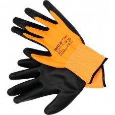 YATO Manusi de protectie din nylon cu nitril, marime 10 YATO Manusi de protectie din nylon cu nitril, marime 10