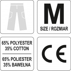Yato Pantaloni de salopeta marimea M pentru protec..