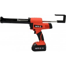Pistol pentru silicon cu acumulator Li-ion tensiune 18 V capacitate 4 Ah