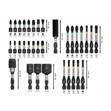 BOSCH Set de 31 biti si accesorii pentru insurubar..